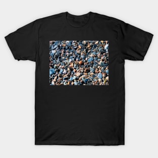 Organic chalk sketch pebbles T-Shirt